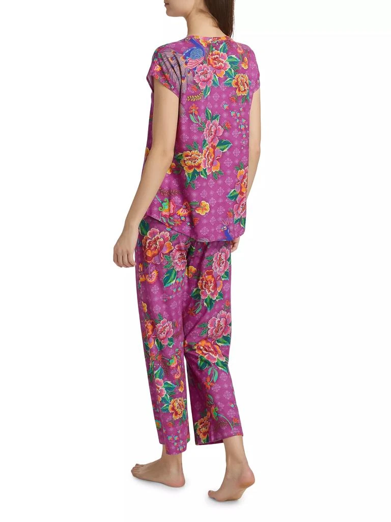 Johnny Was The Bobbie Crop Pajama Set 5