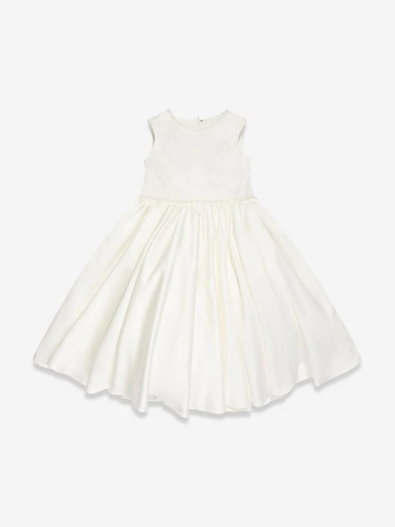 Sarah Louise Sarah Louise Girls Ceremonial Ballerina Length Dress in White 1