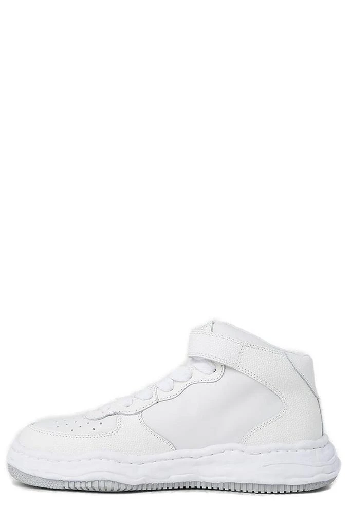 Maison MIHARA YASUHIRO Maison Mihara Yasuhiro Perforated Detailed High Top Sneakers 2