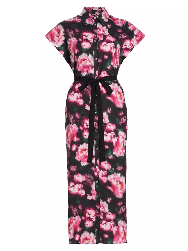 Adam Lippes Floral Poplin Shirtdress 1