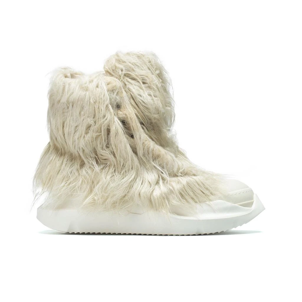 Rick Owens DRKSHDW Abstract Sneak Sneakers Fur Beige 40 - Slippers 
