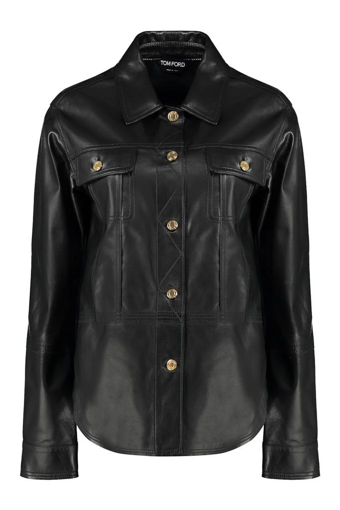 Tom Ford Tom Ford Buttoned Long-Sleeved Shirt from Cettire
