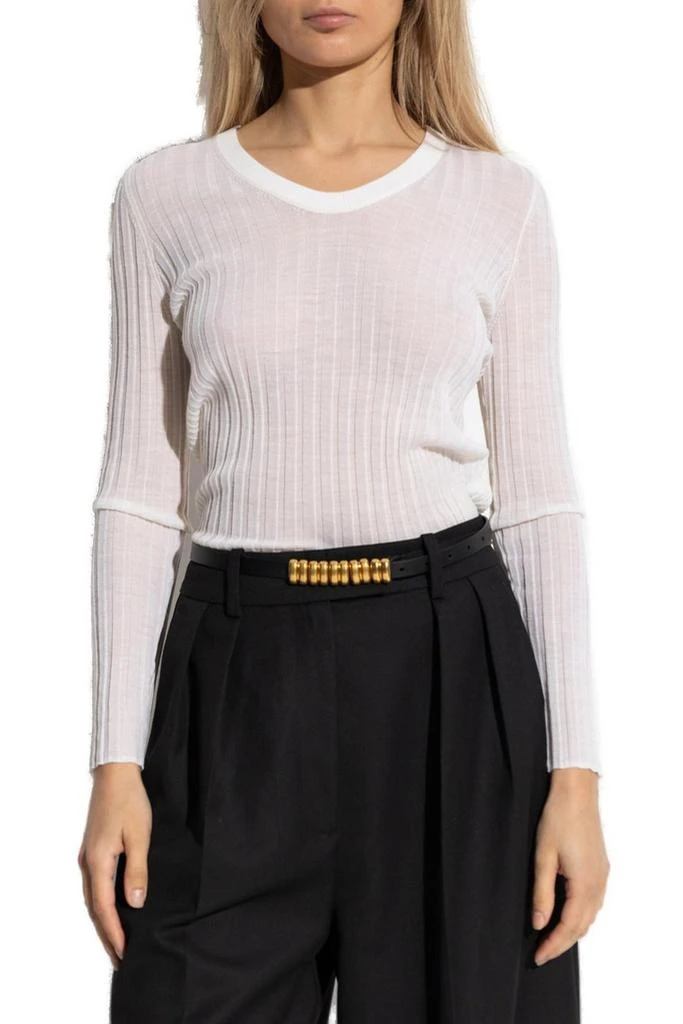 IRO Iro Hattie V-Neck Ribbed Top 2
