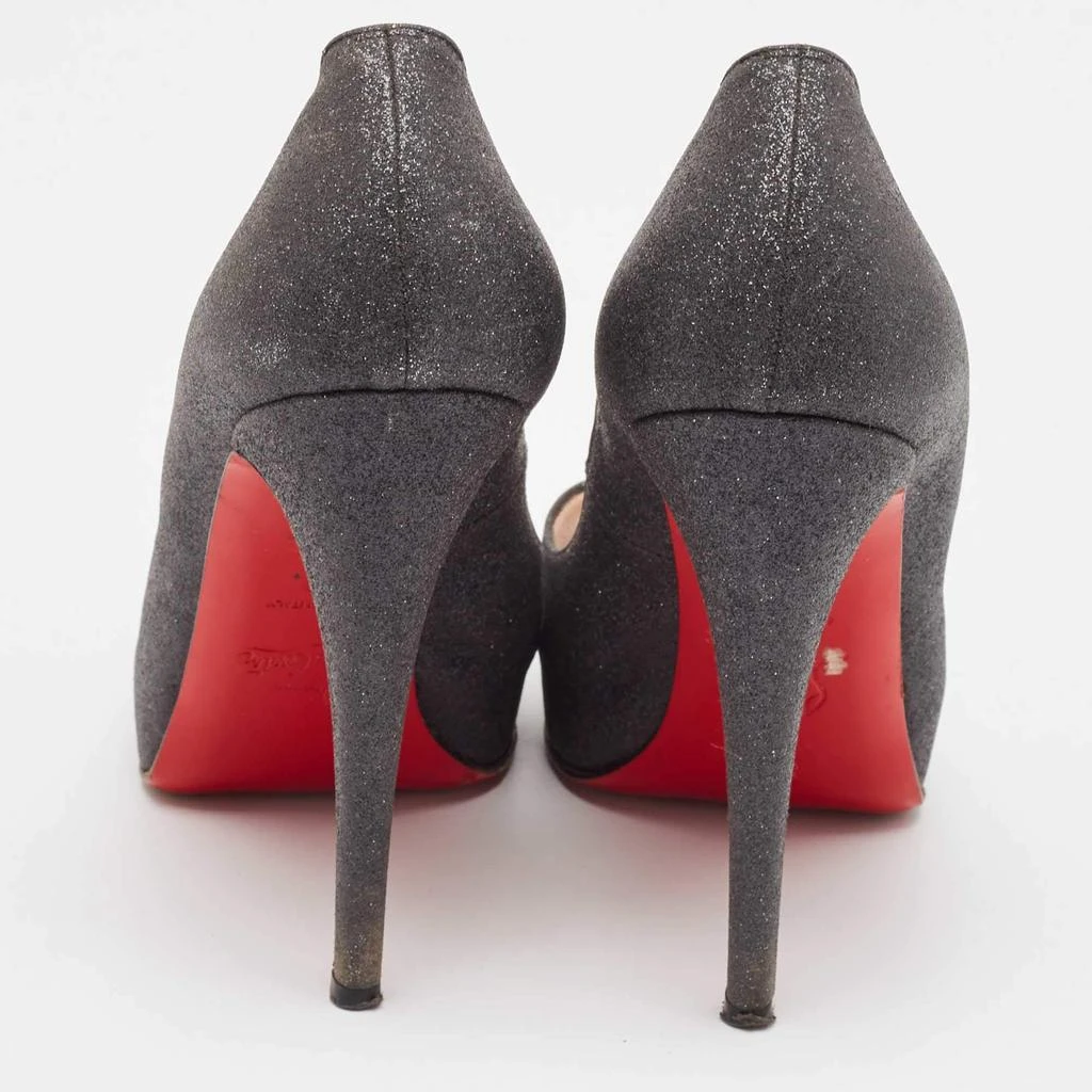 Christian Louboutin Christian Louboutin Black Glitter Very Prive Pumps Size 40 5