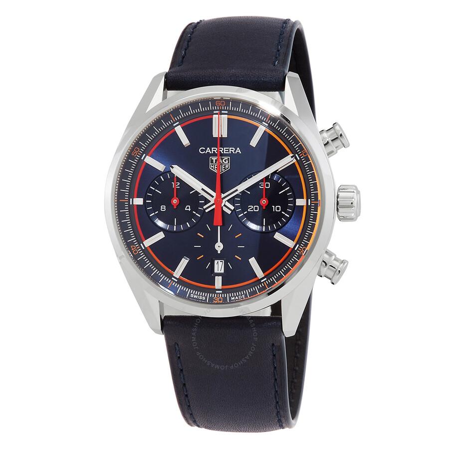 TAG Heuer Carrera Chronograph Automatic Blue Dial Men's Watch CBN201D.FC6543