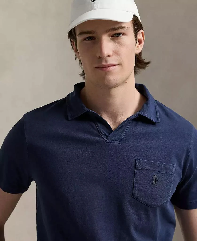 Ralph Lauren Men
s Standard Cotton-Linen Jersey Polo Shirt 3