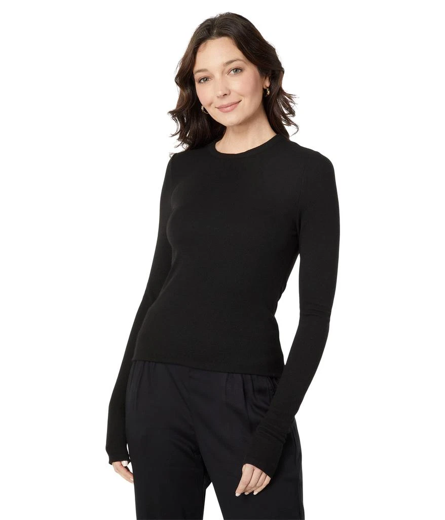 Splendid Isabella Shimmer Long Sleeve Tee 1