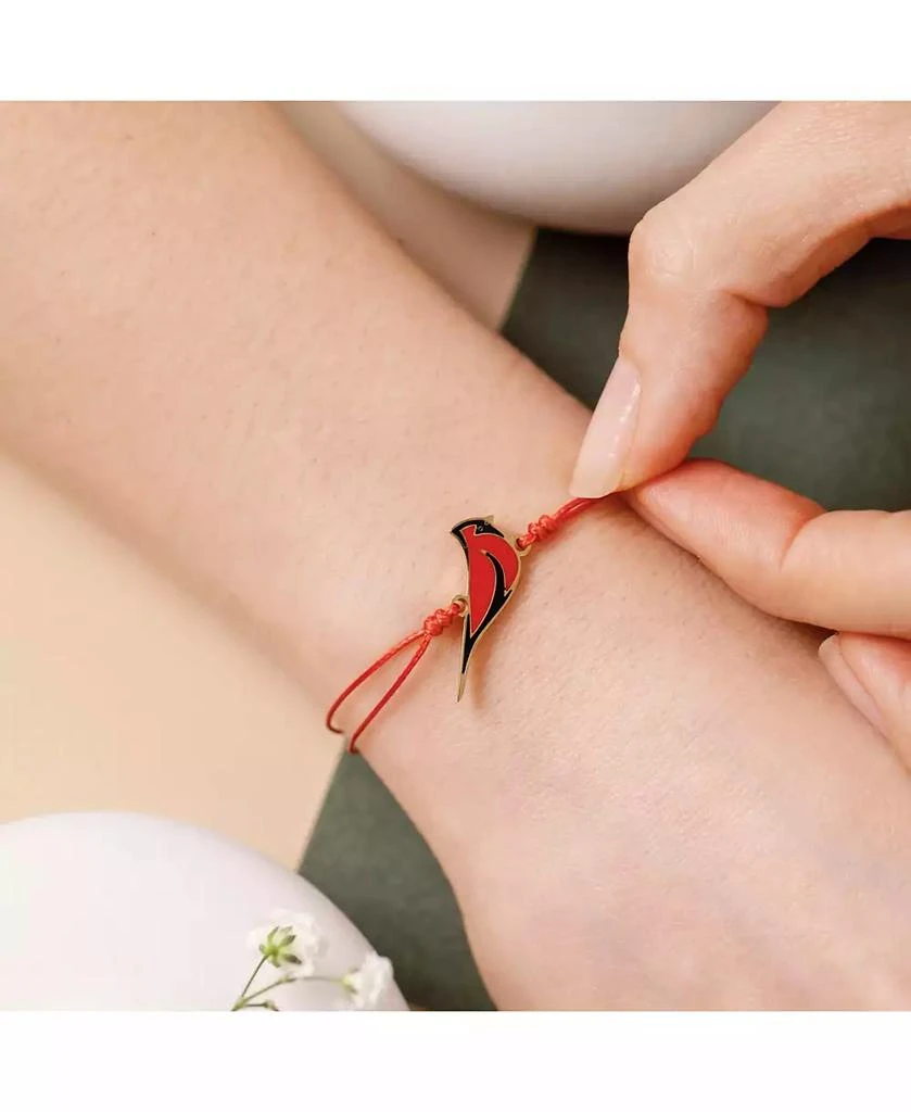 Mantra Gold Thread Of The Red Cardinal Always In My Heart Bracelet 3