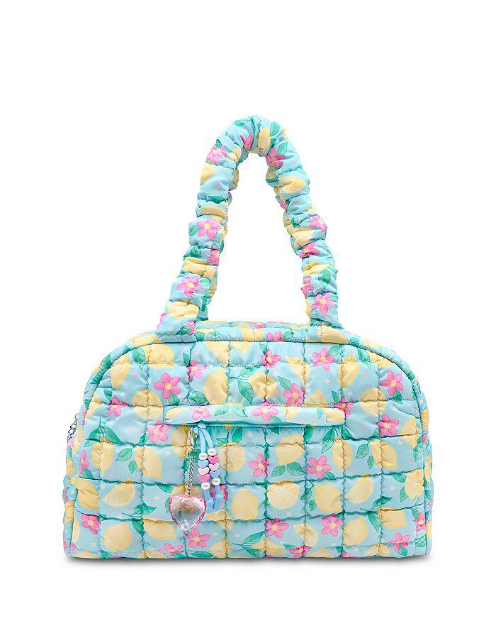 OMG! Accessories Girls
 Lemon Floral Scrunch Duffle Bag