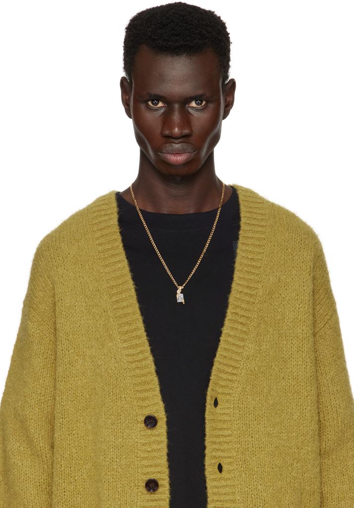 Alan Crocetti Gold Melt Curb Necklace