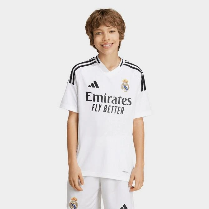 Adidas Kids' adidas Real Madrid 24/25 Home Soccer Jersey 1