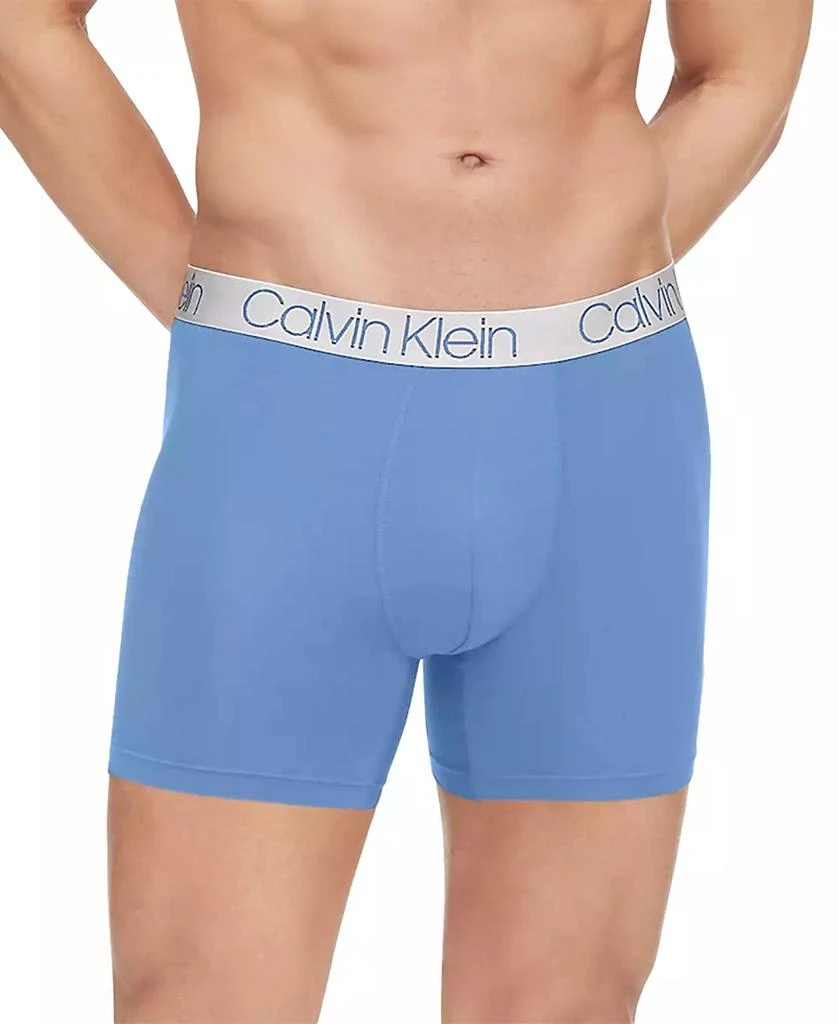 Calvin Klein Men's 3-Pack Chromatic Microfiber Boxer Brief Underwear 5