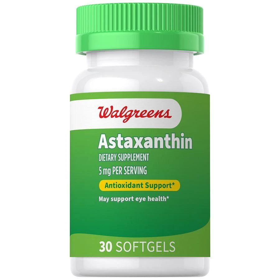 Walgreens Astaxanthin 5 mg Softgels 1