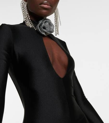 GIUSEPPE DI MORABITO Embellished cutout jumpsuit 4