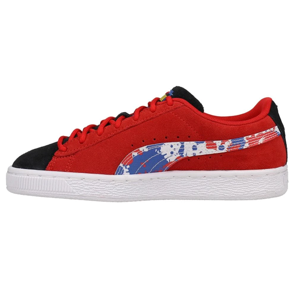 Puma Suede Splash Lace Up Sneakers (Big Kid) 3