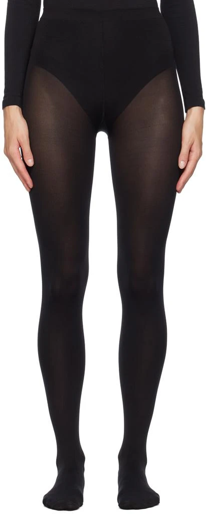 Wolford Black Mat Opaque 80 Tights 1