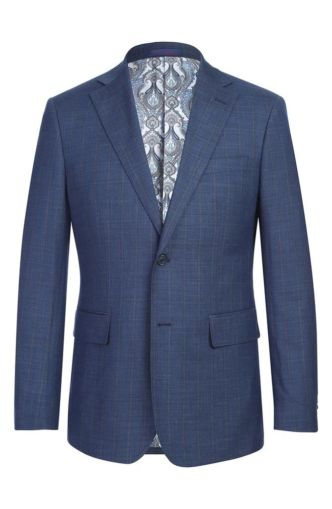 English Laundry Two-Button Flat Front Suit 4