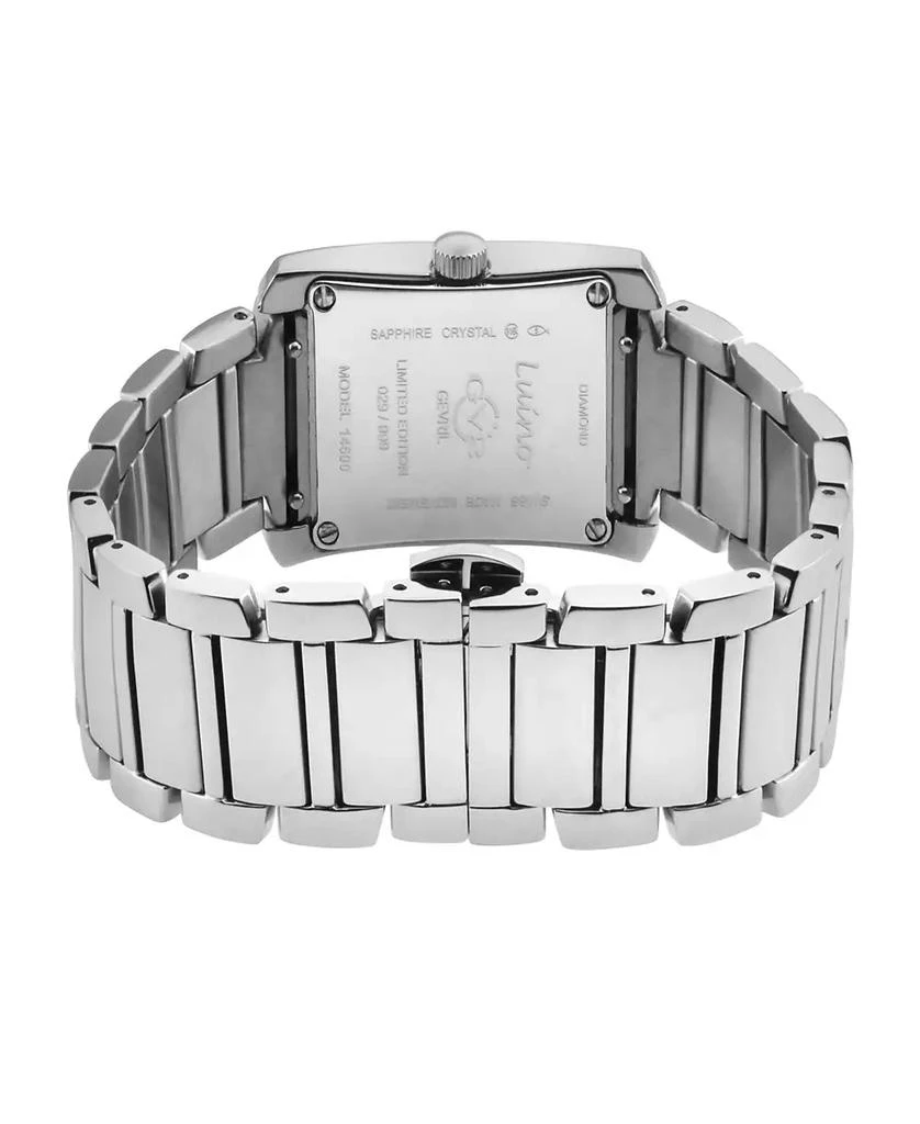 Gevril Women
s Luino Swiss Quartz Silver-Tone Stainless Steel Bracelet Watch 29mm 2
