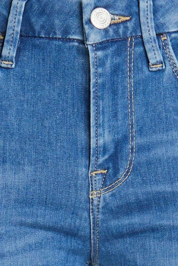 FRAME Le Crop Mini Boot cropped mid-rise bootcut jeans 4