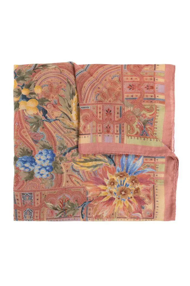 ETRO Etro Floral Paisley Printed Scarf