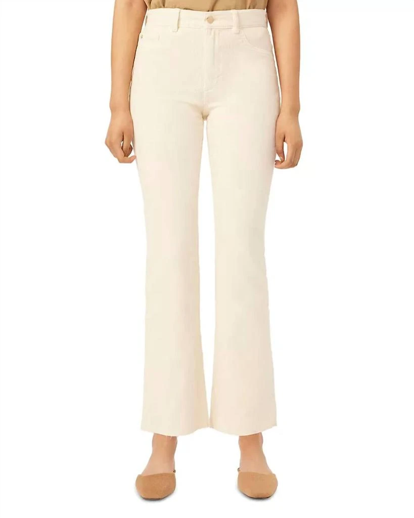 DL1961 - Women's Bridget High Rise Ankle Bootcut Jeans In Manilla 1