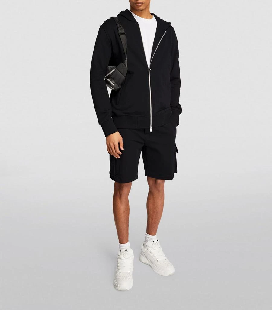 Moose Knuckles Logo Zip-Up Hoodie 2