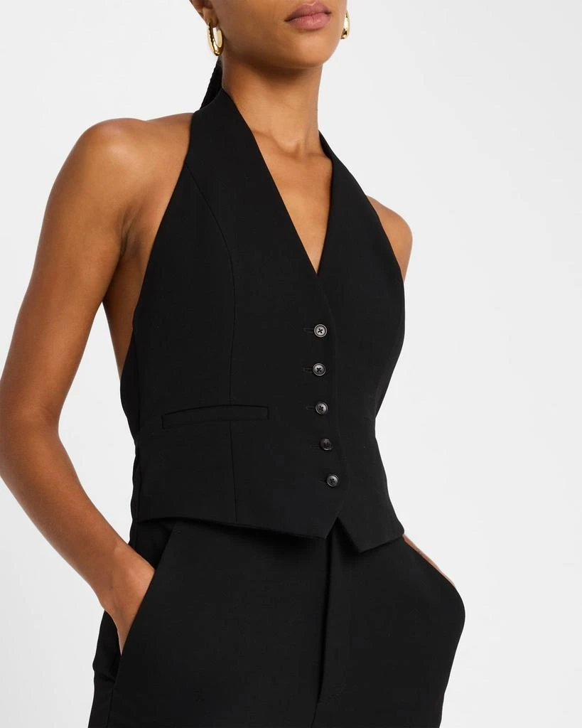 A.L.C. Woodson Backless Vest Jumpsuit 5
