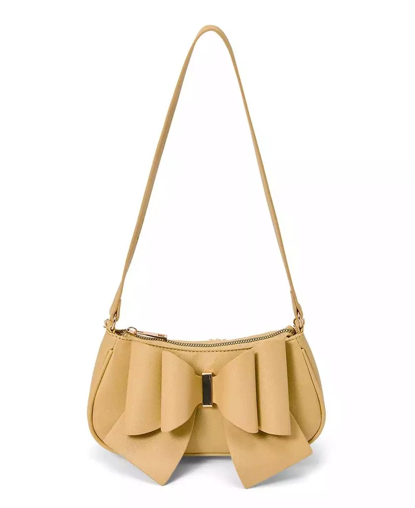 LIKE DREAMS Women's Spring Bow Baguette Shoulder Bag 1