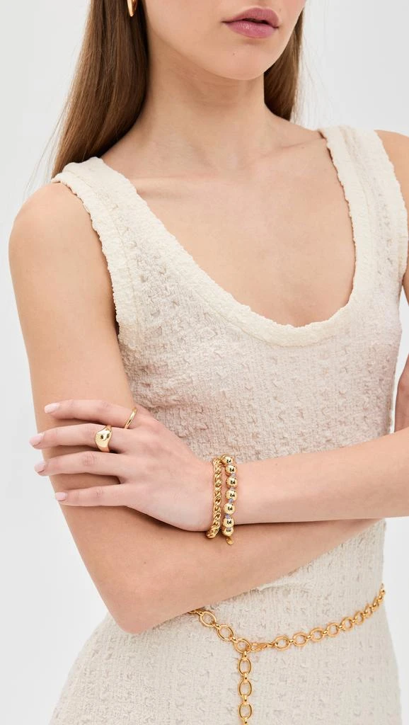Clare V Beaded Strand Bracelet 2