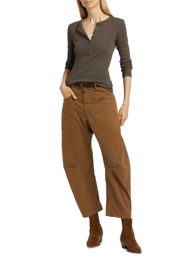 Nili Lotan Shon Cotton Twill Pants 2