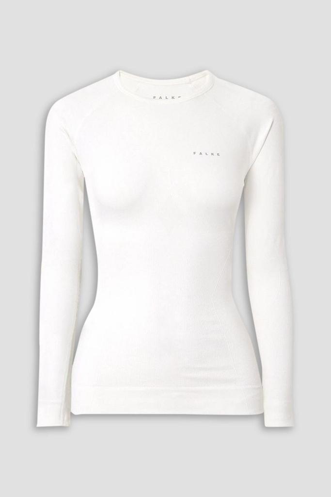 FALKE Logo-print stretch-jersey top