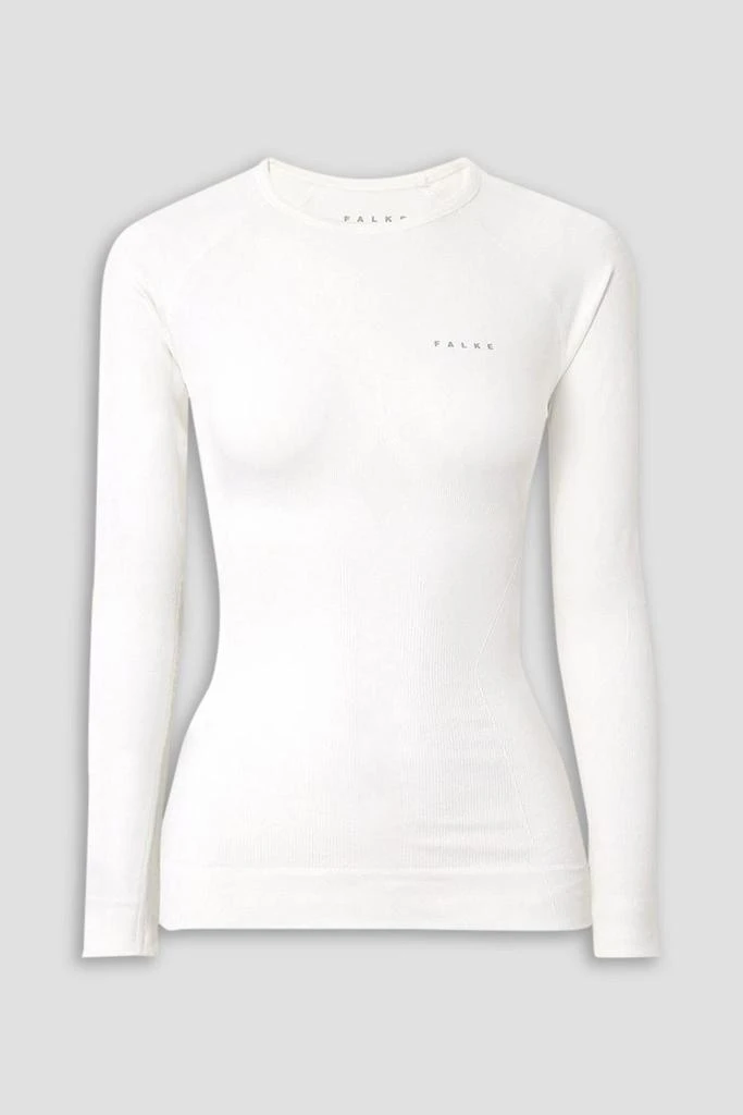 FALKE Logo-print stretch-jersey top 1