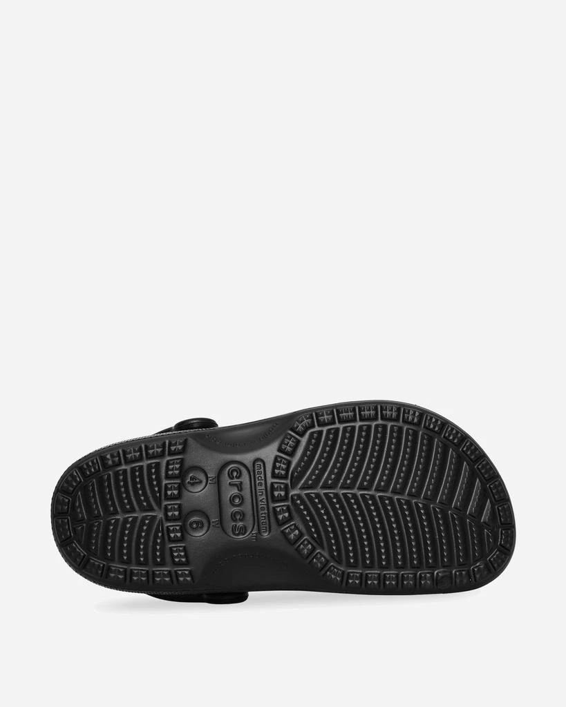 Crocs Women's Classic Studded Clogs Black 5