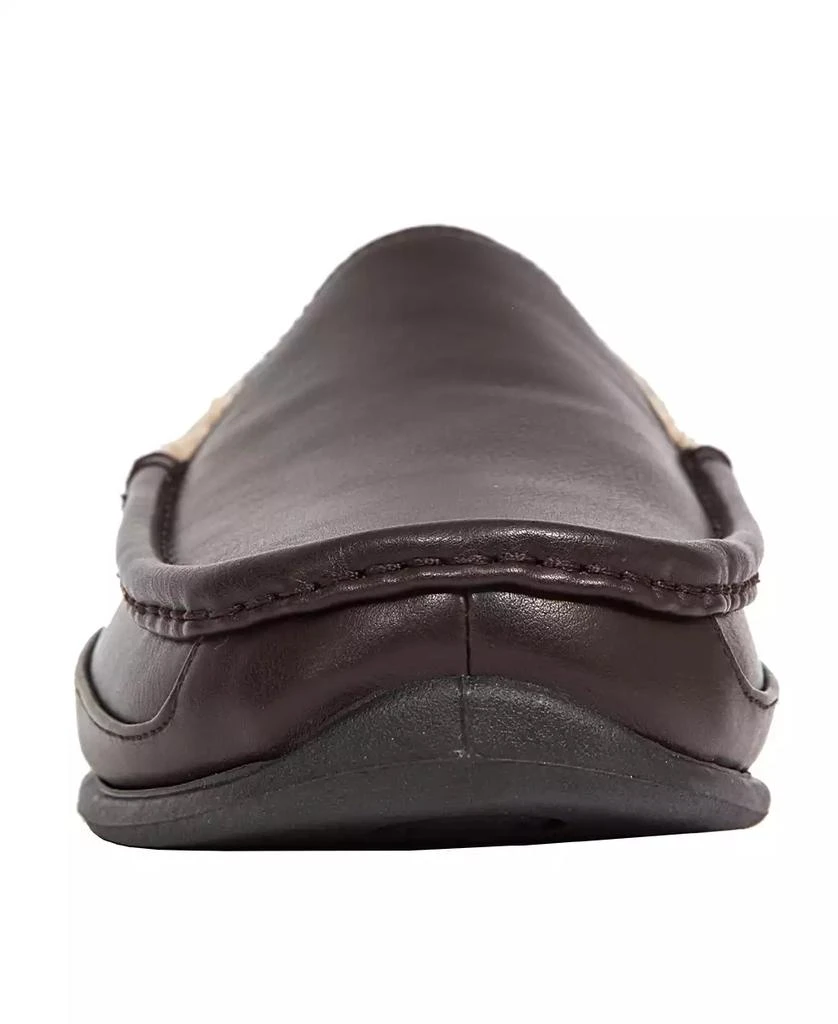 Deer Stags Slipperooz Men's Spun Indoor Outdoor S.U.P.R.O. Sock Cozy Moccasin Slipper 6
