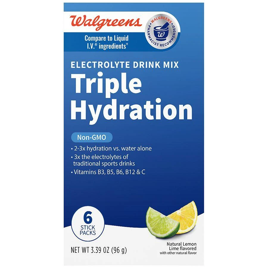 Walgreens Electrolyte Drink Mix Triple Hydration 2