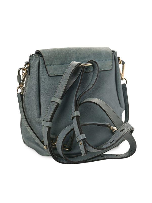 Chloé Leather & Suede Backpack
