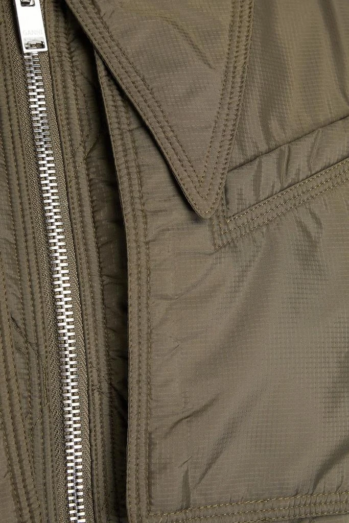 Ganni Quilted ripstop jacket 4