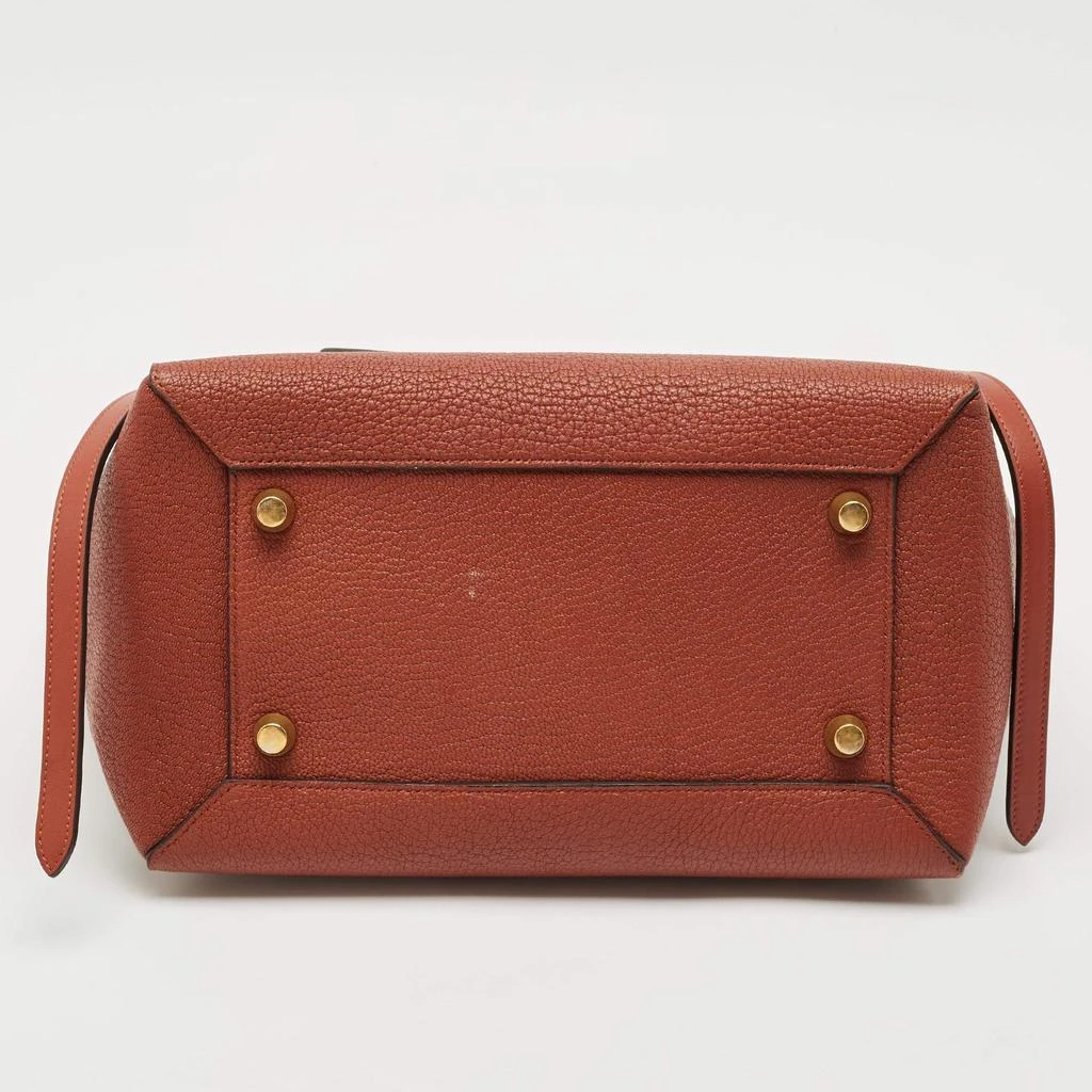 Celine Celine Brown Leather Mini Belt Top Handle Bag 7