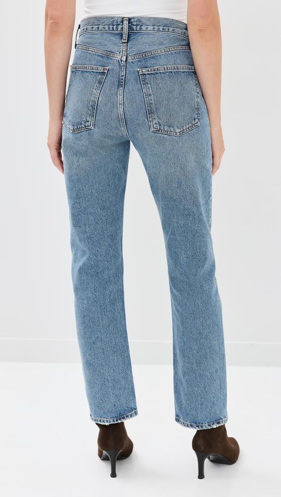 AGOLDE 90's Pinch Waist High Rise Straight Jeans