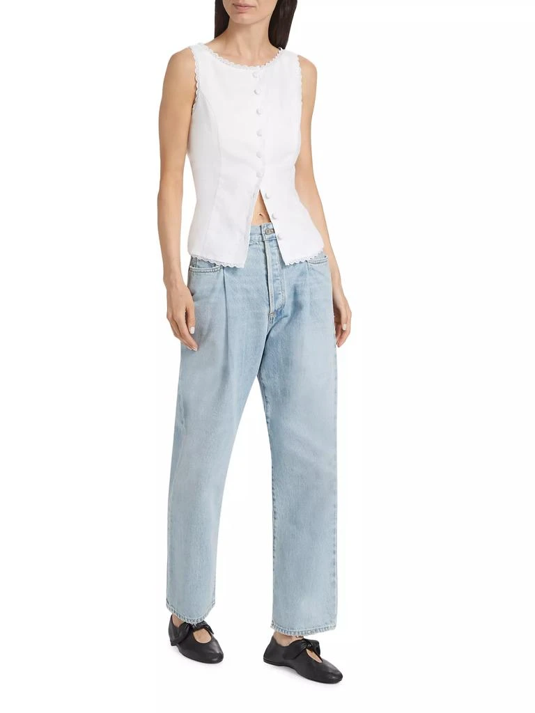 Reformation Amela Linen Top 2