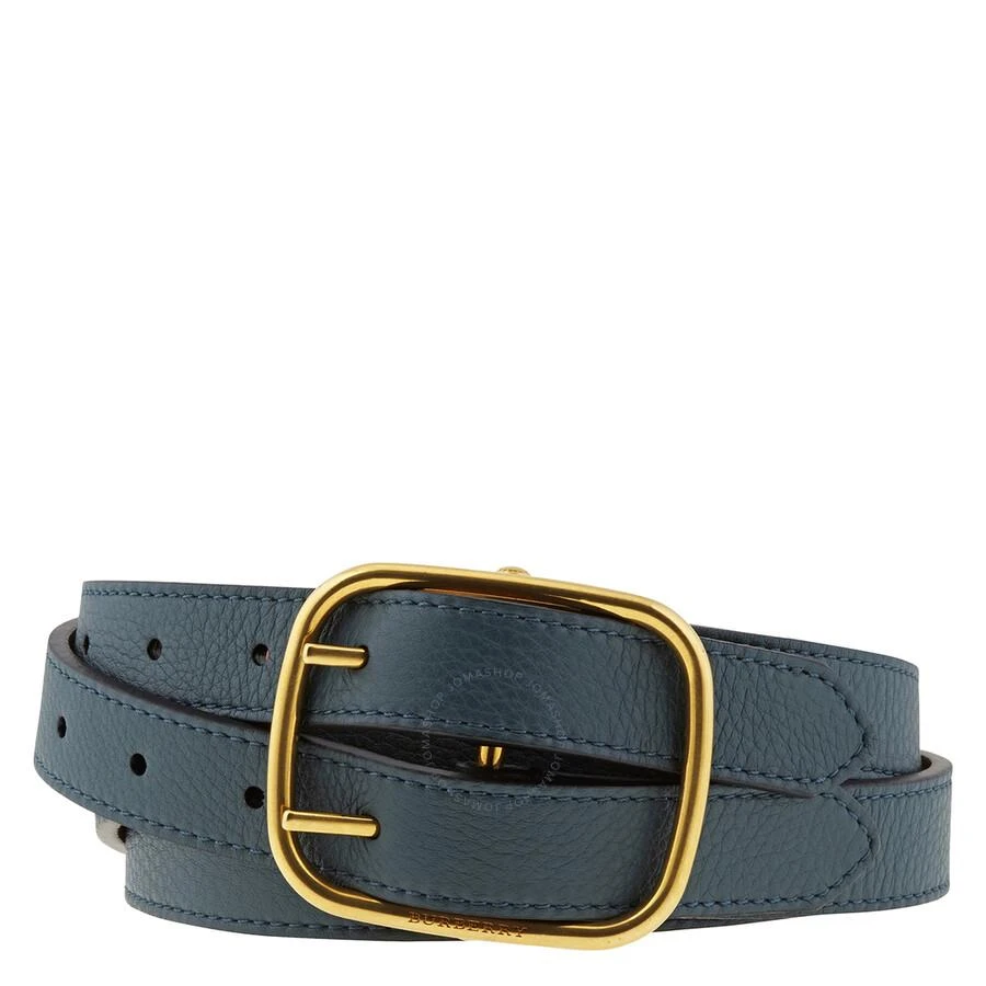 Burberry Leather Blue Burberry Belt Shop Double-strap Leather Belt