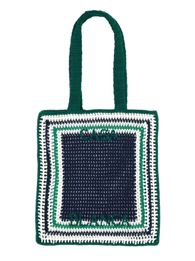 Casablanca Casablanca Crochet Knit Tote Bag 2