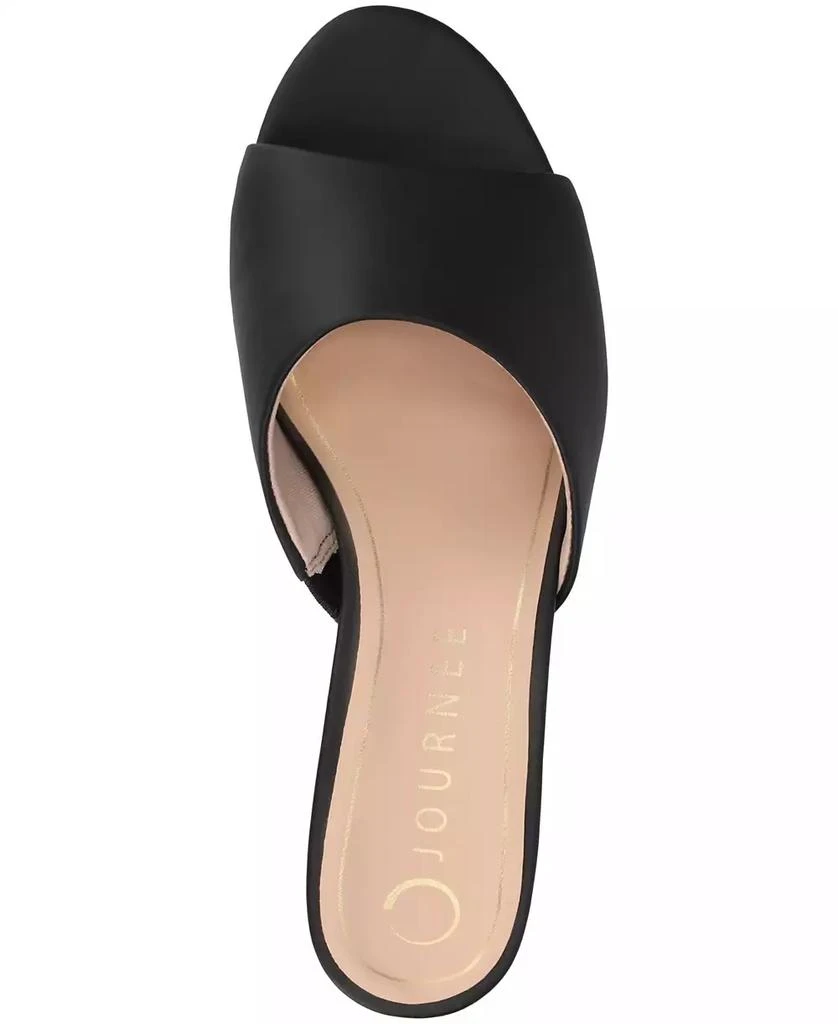 Journee Collection Women's Jeylah Kitten Heel Dress Sandals 4