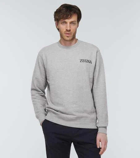 Zegna #UseTheExisting cotton sweatshirt 3