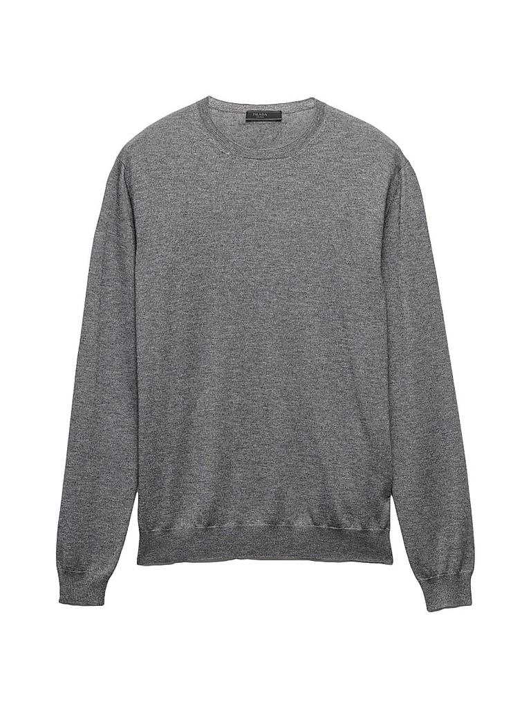 Prada Midnight Blue Cashmere Sweater - Sweaters - BeyondStyle