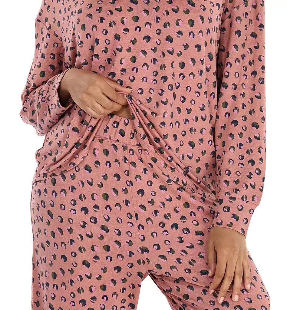 Honeydew Intimates Women's 2-Pc. Henley French Terry Pajamas Set 4