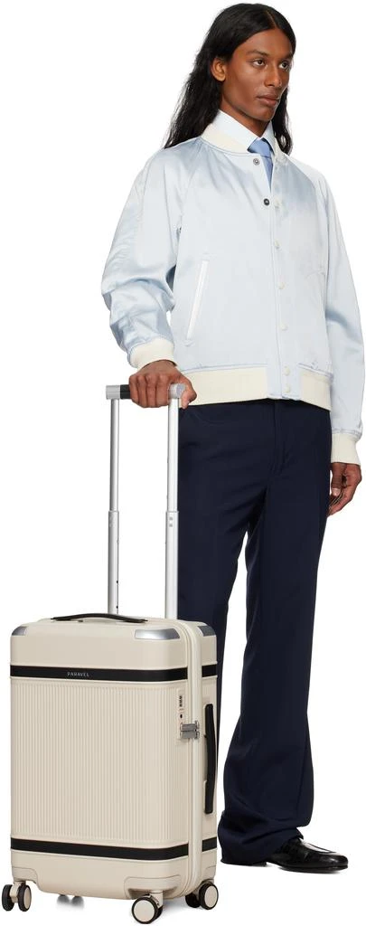 Paravel White Aviator Carry-On More Suitcase 5