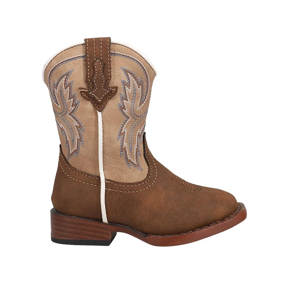 Roper Eastwood Square Toe Cowboy Boots (Toddler)