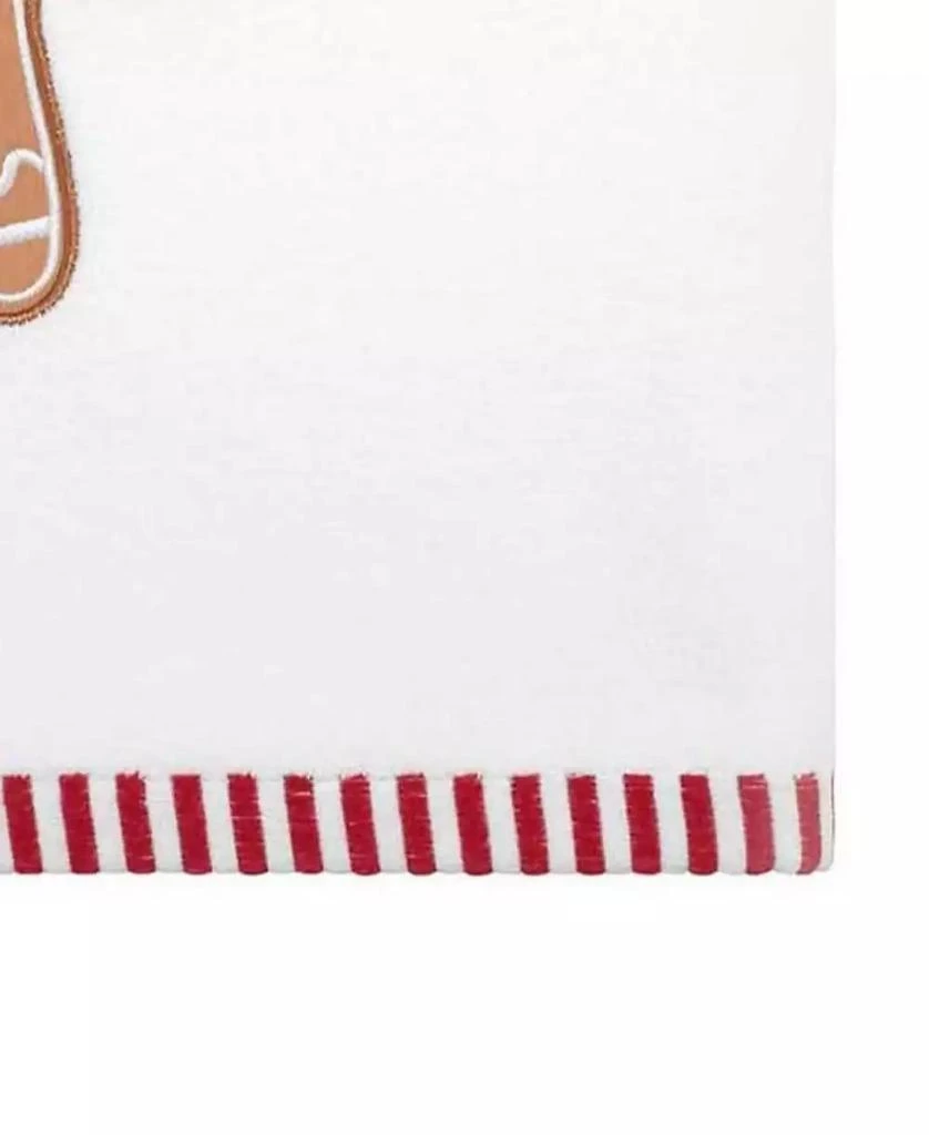 Avanti Gingerbread Man Cotton Bath Towel Set, 52" x 27" 3