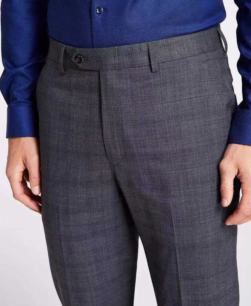 Michael Kors Men's Plaid Classic-Fit Wool-Blend Stretch Suit Separate Pants 4